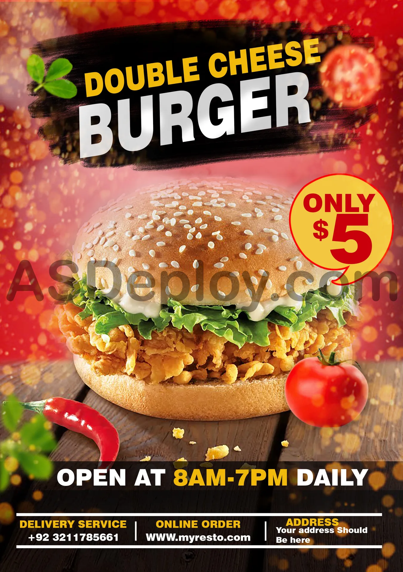 Burger Brochure